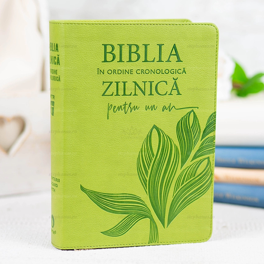 Biblia zilnică în ordine cronologică pentru un an - NTR - Verde