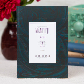 Mântuiți prin har - John Bunyan (negru) - stephanus.ro