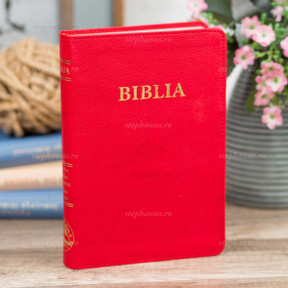 Biblia SBR medie - 057 TI PU - Rosu