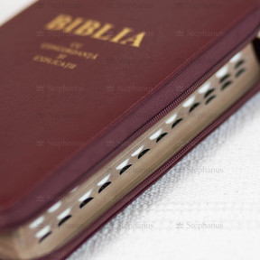 Biblia cu concordanţă şi explicaţii, Dumitru Cornilescu, Grena, mare, fermoar și index de căutare rapidă - Co77 Zti 2012, SBR - 02 - stephanus.ro