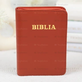 Biblia Sbr Mica (Piele, Fermoar, Index) - 047 ZTI - Maro 1