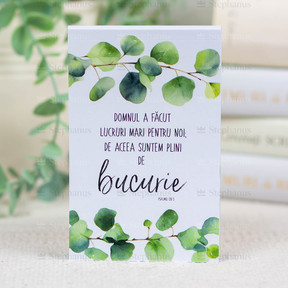 Carnetel: Domnul a facut lucruri mari pentru noi - 01 stephanus.ro