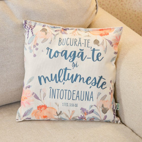 Perna decorativa: Bucure-te, roaga-te si multumeste! - 02 stephanus.ro