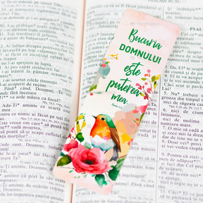 Semn Carte Bucuria Domnului Este Puterea Mea - 01 stephanus.ro