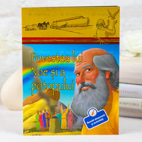 Povestea Lui Noe Si A Potopului - Banda Desenata Si Activitati 01 stephanus.ro