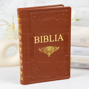 Biblia Sbr Hand Made - Co77 Ti - Maro - 01 stephanus.ro