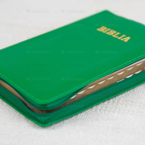 Biblia Sbr Medie - 057 Pf (Fermoar, Aurita, Index) Verde - 02 stephanus.ro