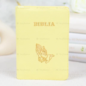 Biblia Sbr Medie - 057 Pf (Cu Maini) - Galben Pai