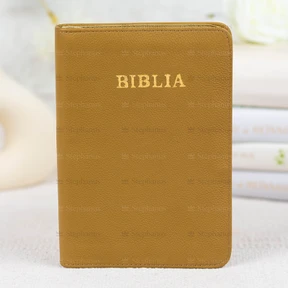 Biblia Sbr Medie - 057 Pf - Bej Inchis/Cafeniu