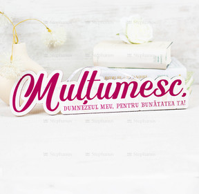 Tablou decupat: Multumesc, Dumnezeul Meu! 1 stephanus.ro