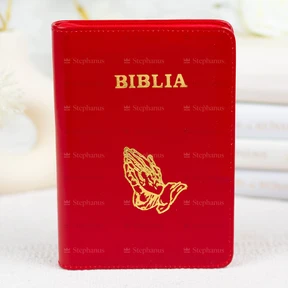 Biblia Sbr Medie - 057 ZTI(Cu Maini) - Rosu - 01 stephanus.ro