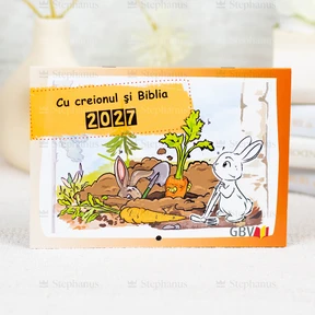 Cu Creionul Si Biblia - Calendar de colorat pentru copii 2027
