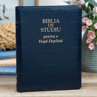 Biblia de studiu pentru o viata deplina (Bleumarin)