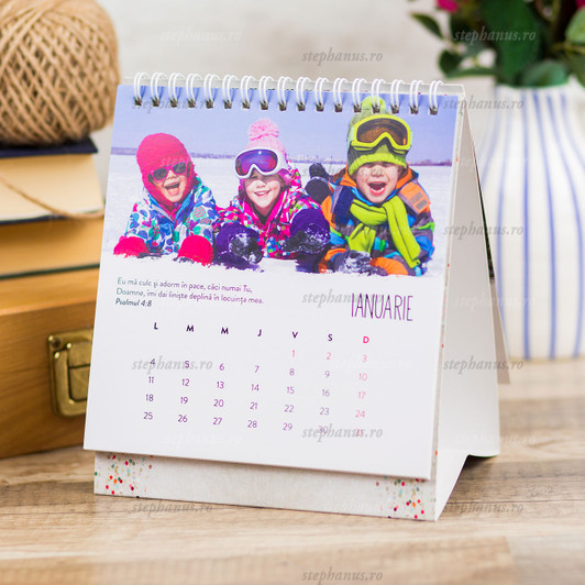 Calendar cu copii de birou 2021 Calendar cu copii de birou 2021