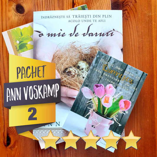 Pachet Promotional Martie - O mie de daruri - Ann Voskamp Pachet Promotional Martie - O mie de daruri - Ann Voskamp