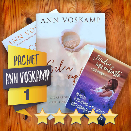 Pachet Promotional Martie - Calea frangerii si Implinirii - Ann Voskamp Pachet Promotional Martie - Calea frangerii si Implinirii - Ann Voskamp