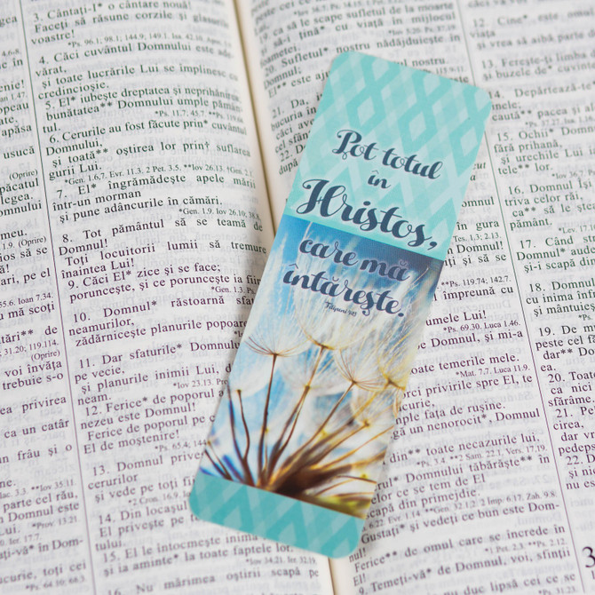 Semn Pot totul in Hristos