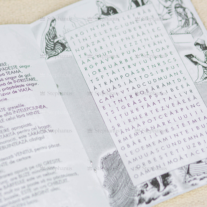 Proverbe, cuvinte incrucisate, Jeni Rosian - 02 stephanus