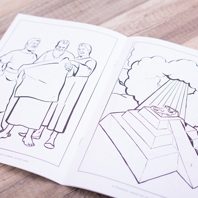 Turnul Babel - Carte de colorat - 02 - stephanus.ro