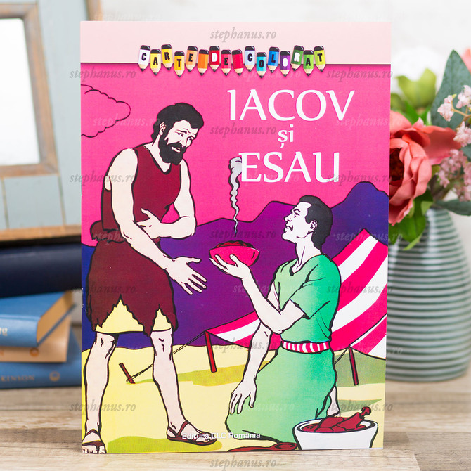 Iacov Si Esau - Carte De Colorat