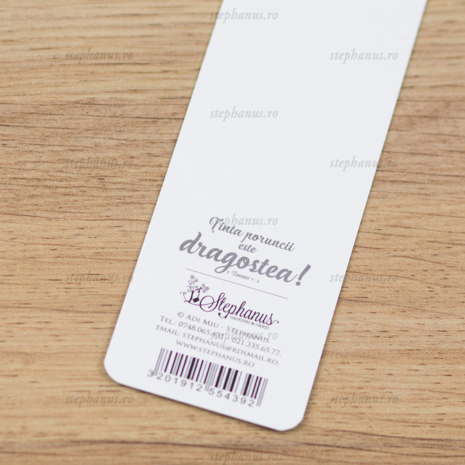 Semn Carte: Tinta Poruncii Este Dragostea (Inima)