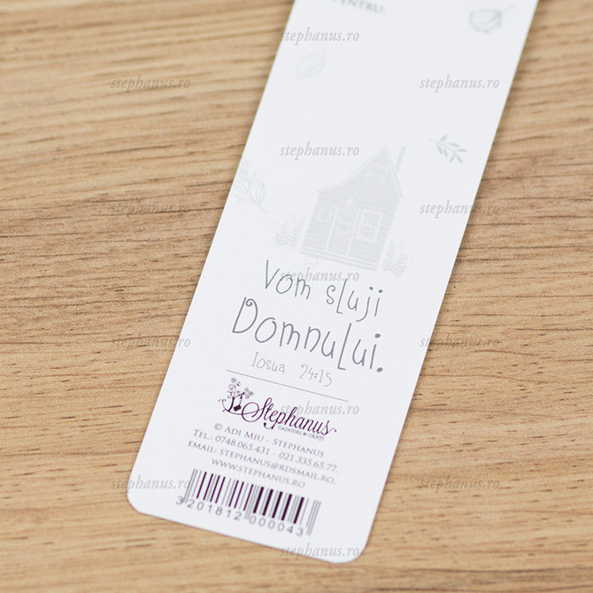 Semn carte: Cat Despre Mine... (casuta)