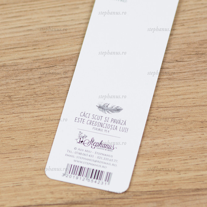 Semn carte: El Te Va Acoperi Cu Penele Lui