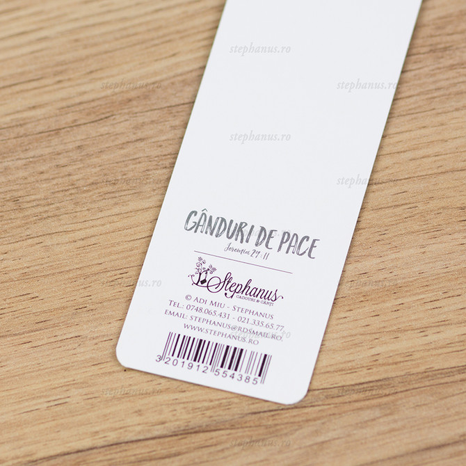 Semn carte: Caci Eu stiu gandurile pe care le am...