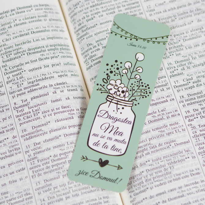 Semn carte: Dragostea Mea nu se va muta...