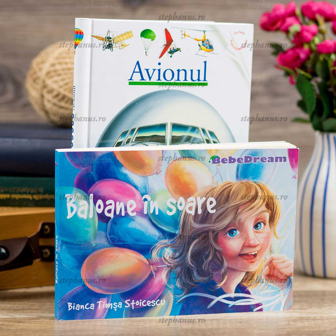 Avionul și baloane în soare - Set 2 cărti - 01 - stephanus.ro