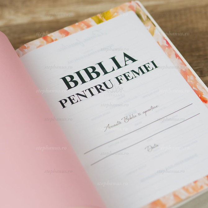 Biblia pentru femei Crem, 5, stephanus.ro
