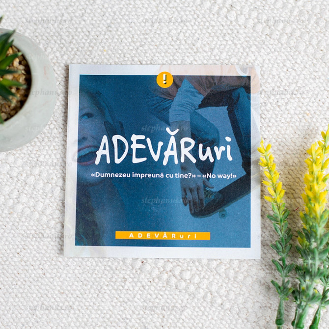 Tractat evanghelizare: Adevăruri - (100 buc/Set) - 01 - stephanus.ro