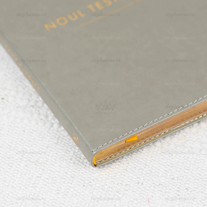 Noul Testament Sbr Pu (John Tipei) - Gri Deschis - 03 - stephanus.ro