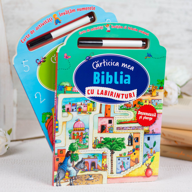 Pachet promo: Biblia cu Labirinturi si Biblia cu Numere