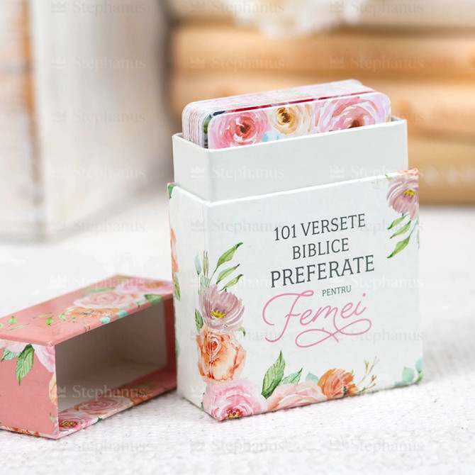101 versete biblice preferate pentru femei / Cutie carduri, Stephanus.ro - 04