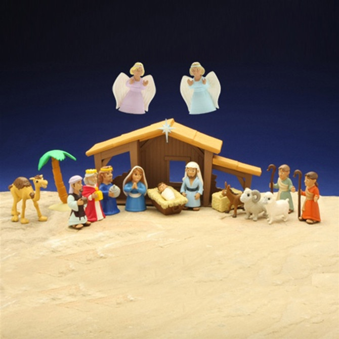 Nașterea Pruncului Isus Set (18 Figurine) 8220
