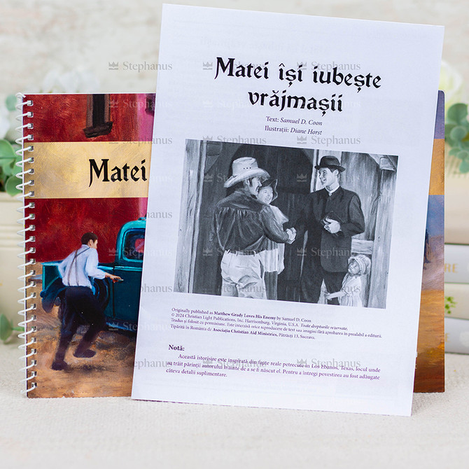 Matei îsi iubește vrăjmașii - Planse+Text - 03 - stephanus.ro