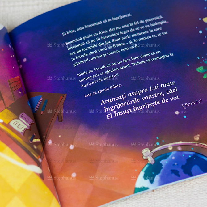 Dă-i Domnului îngrijorările tale, Seria: Versete de ținut minte - 02 stephanus.ro