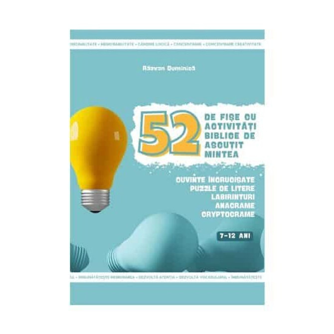 52 De Fise Cu Activitati Biblice De Ascutit Mintea