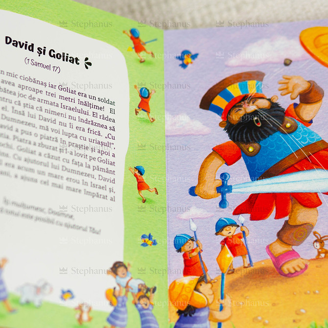 Biblia ilustrată pentru copilași. 12 povestiri minunate din Biblie - 01 - stephanus.ro
