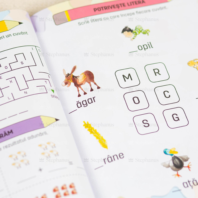 Învățăm cu Biblia. Să ne jucăm cu literele (4-7 ani) - 03 - stephanus.ro