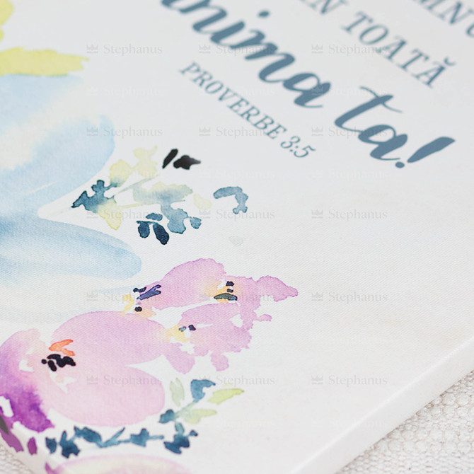 Tablou Canvas: Increde-Te In Domnul Din Toata Inima Ta. (30X40) - 02 stephanus.ro