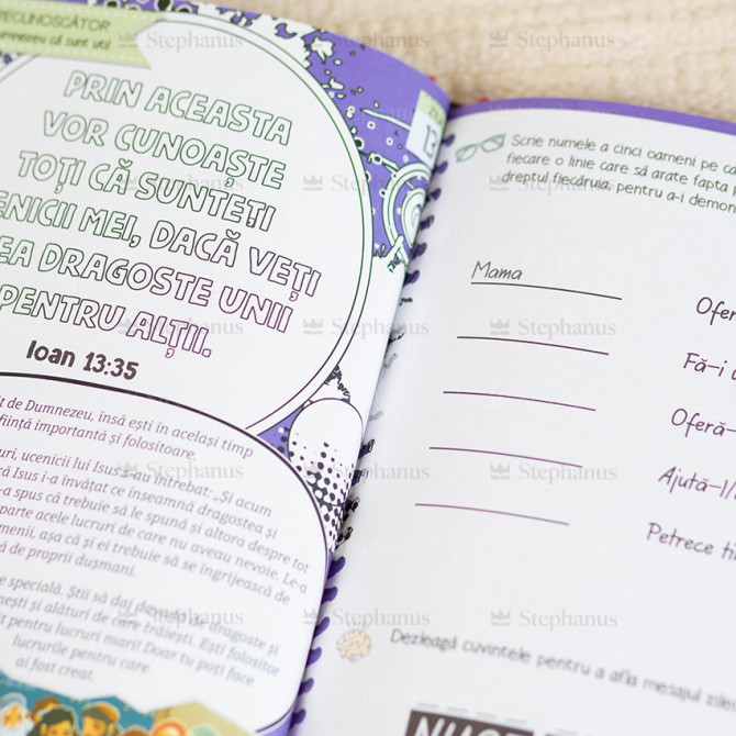 Cel mai tare Jurnal Biblic Creativ - Ediție dedicată băieților! - 03 - stephanus.ro