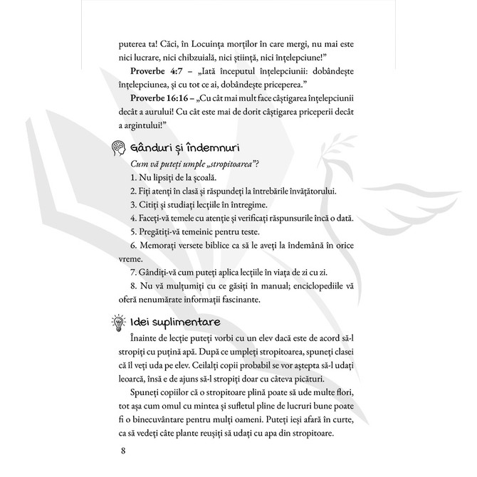 Lectii cu obiecte pentru copii