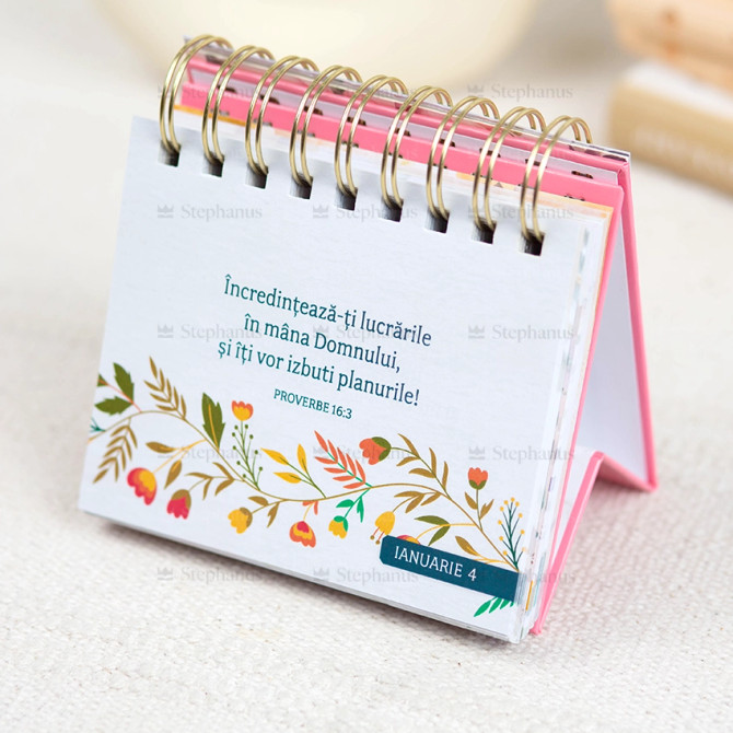 Calendar birou: 366 citate și versete Biblice alese special pentru tine! - 06 stephanus.ro