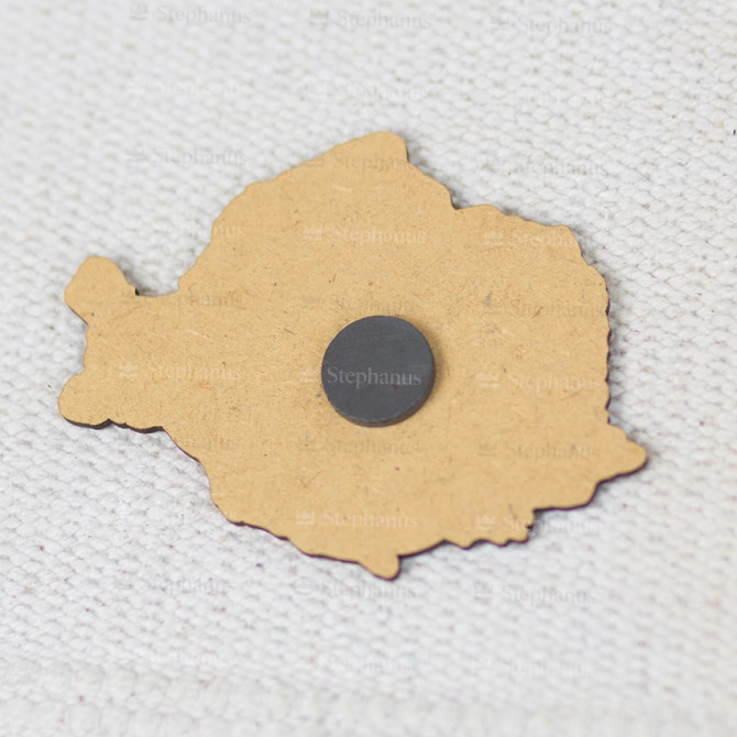 Magnet frigider România: Doamne, Binecuvântează România - 02 stephanus.ro