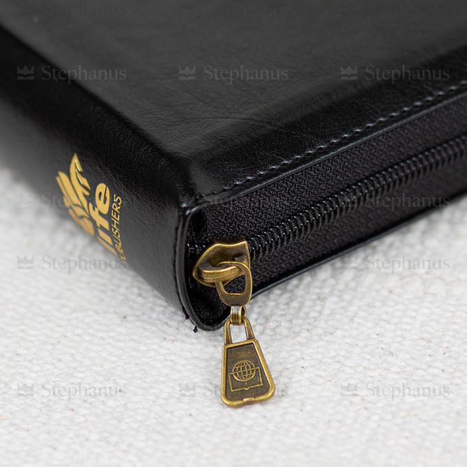 Biblia de studiu pentru o viata deplina - Negru (cu fermoar) - 04 stephans.ro