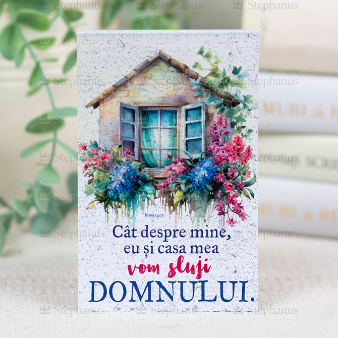 Carnetel: Cat despre mine, eu si casa mea vom sluji Domnului - 01 stephanus.ro