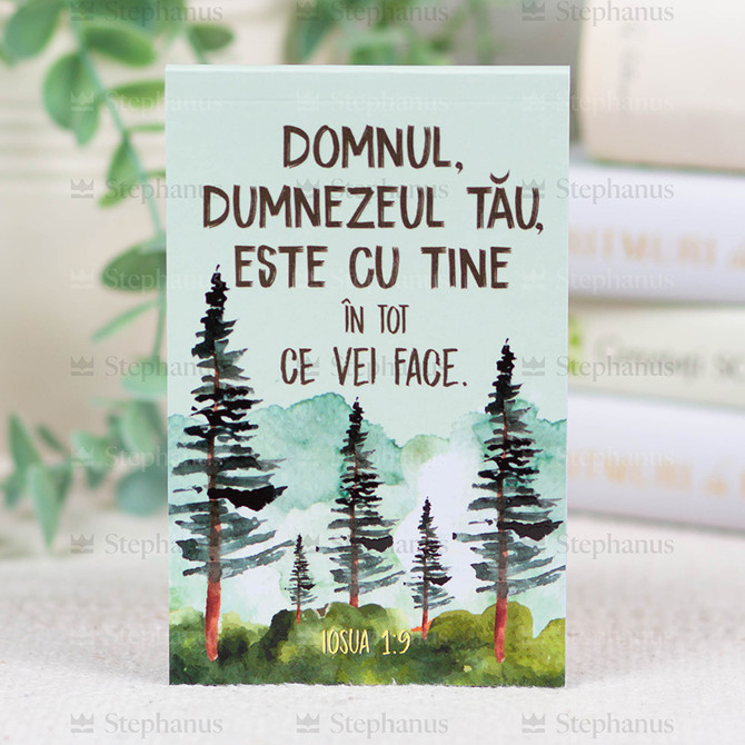 Carnetel: Domnul Dumnezeul Tau este cu tine in tot ce vei face - 01 stephanus.ro