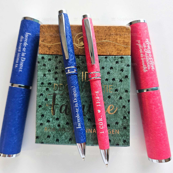 Pachet Cadou: 88 Idei de Conversatii In Familie + Pix: Dragostea este Rabdatoare + Pix: Increde-Te In Domnul Din Toata Inima Ta